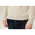 Half Fishmen Rib Acrylic Wool Fit Knit Men Sweater